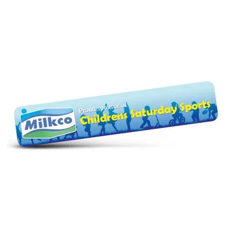 Promotional AD Labels 250 x 50mm