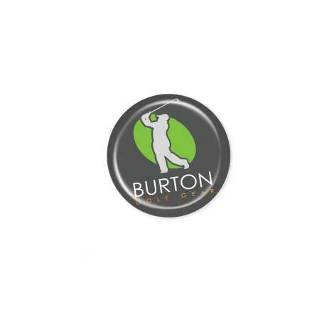 Promotional Resin Coated Labels 35mm Circle