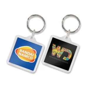 Promotional Lens Key Ring - Square