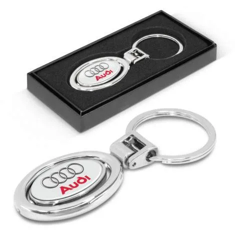 Promotional Spinning Metal Key Ring
