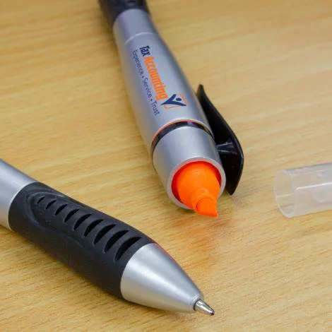 Promotional Duo Pen with Highlighter