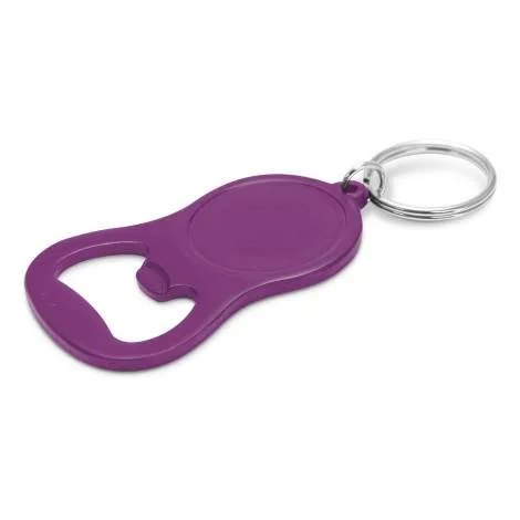 Promotional Chevron Bottle Opener Key Ring