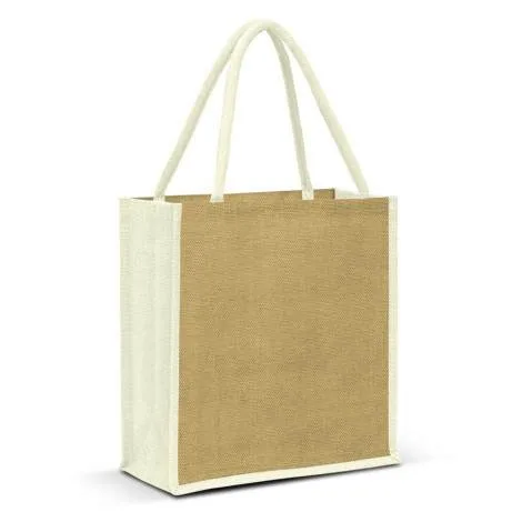 Promotional Lanza Jute Tote Bag