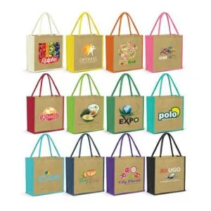 Promotional Monza Jute Tote Bag