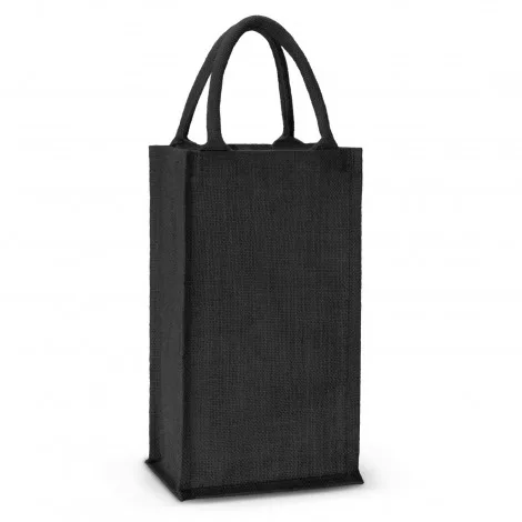 Promotional Donato Jute Double Wine Carrier