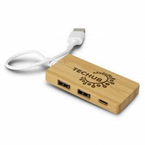 Promotional Bamboo USB Hub