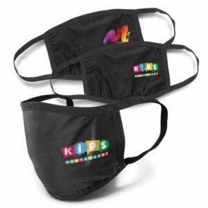 Promotional Reusable 3-ply Cotton Face Mask - Indent