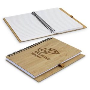 Promotional Bamboo Notebook - Medium