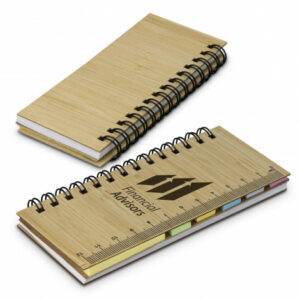 Promotional Bamboo Sticky Note Wallet