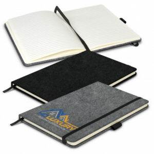 Promotional RPET Felt Hard Cover Notebook