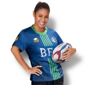 Promotional Custom Womens Rugby T-Shirt