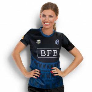 Promotional Custom Womens Performance Rugby T-Shirt