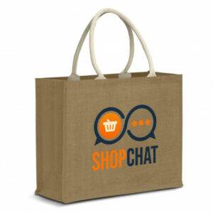 Promotional Modena Starch Jute Tote Bag