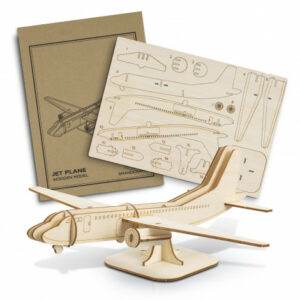 Promotional BRANDCRAFT Jet Plane Wooden Model