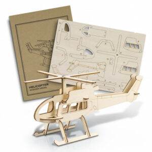 Promotional BRANDCRAFT Helicopter Wooden Model