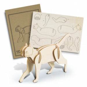 Promotional BRANDCRAFT Cat Wooden Model