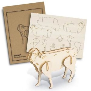 Promotional BRANDCRAFT Sheep Wooden Model