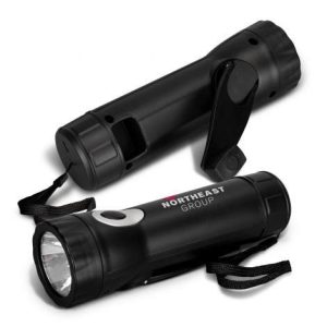 Promotional Dynamo Rechargeable Torch
