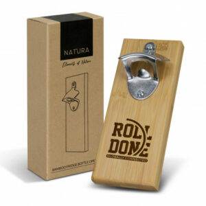 Promotional NATURA Bamboo Fridge Bottle Opener
