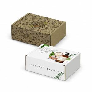 Promotional Die Cut Box with Locking Lid - 125x97x47mm
