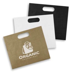 Promotional Large Die Cut Paper Bag Landscape
