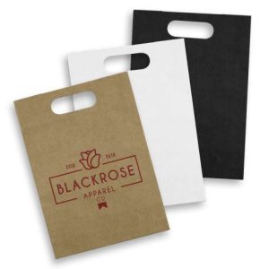Promotional Large Die Cut Paper Bag Portrait