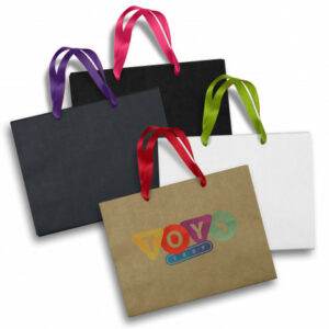Promotional Large Ribbon Handle Paper Bag
