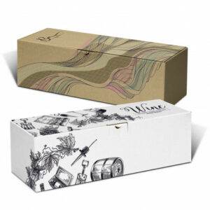 Promotional Die Cut Box with Locking Lid - 395x115x115mm
