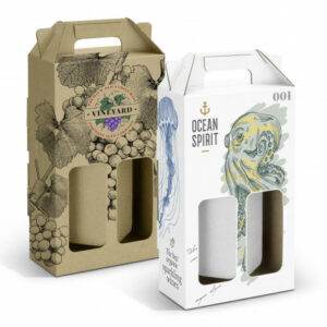 Promotional Wine Carry Pack - Double