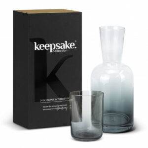 Promotional Keepsake Dusk Carafe and Tumbler Set