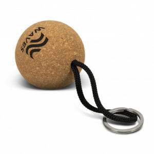 Promotional Cork Floating Key Ring - Round