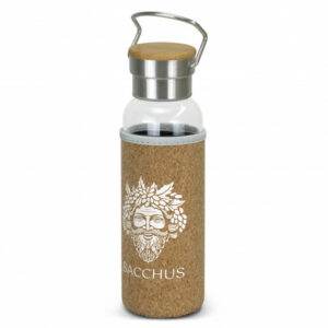Promotional Nomad Glass Bottle - Cork Sleeve