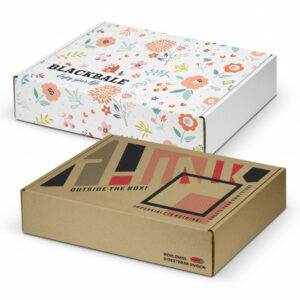 Promotional Die Cut Box with Locking Lid - 465x320x120mm