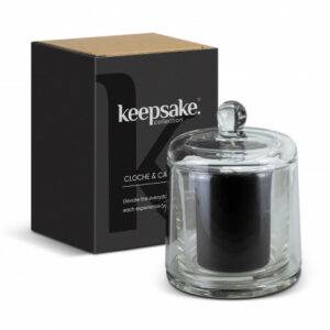 Promotional Keepsake Cloche and Candle Set