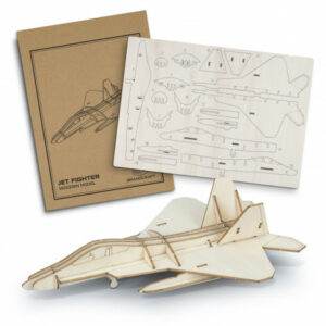Promotional BRANDCRAFT Jet Fighter Wooden Model