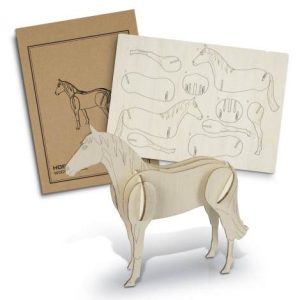 Promotional BRANDCRAFT Horse Wooden Model