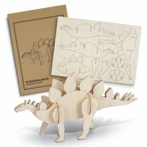 Promotional BRANDCRAFT Stegosaurus Wooden Model