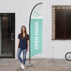 Promotional Medium Feather Flag Kit