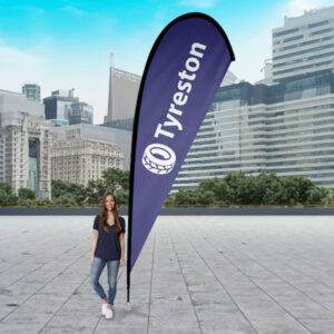 Promotional Large Tear Drop Flag Kit