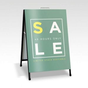 Promotional 600x900 Metal A-Frame