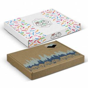 Promotional Die Cut Box with Locking Lid - 230x165x22mm