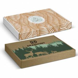Promotional Die Cut Box with Locking Lid - 320x230x35mm