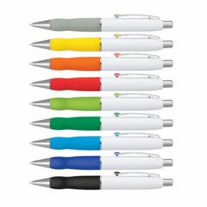 Promotional Turbo Pen - White Barrel